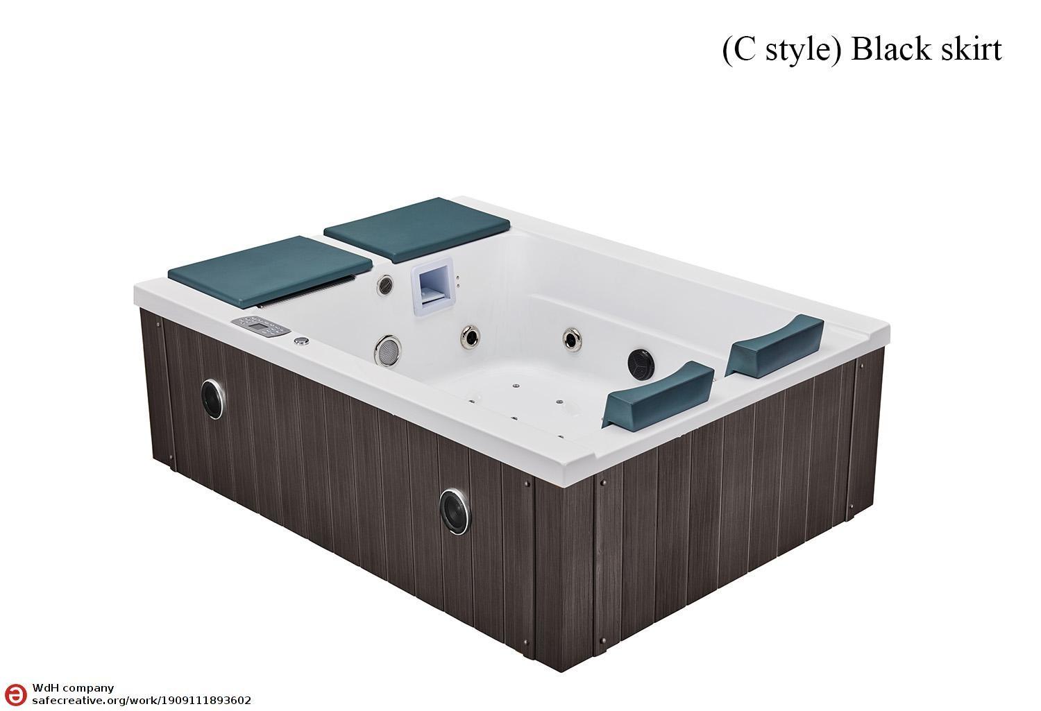 Vasca idromassaggio da esterno jacuzzi Crystal