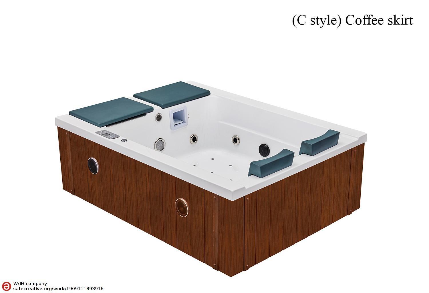 Vasca idromassaggio da esterno jacuzzi Crystal