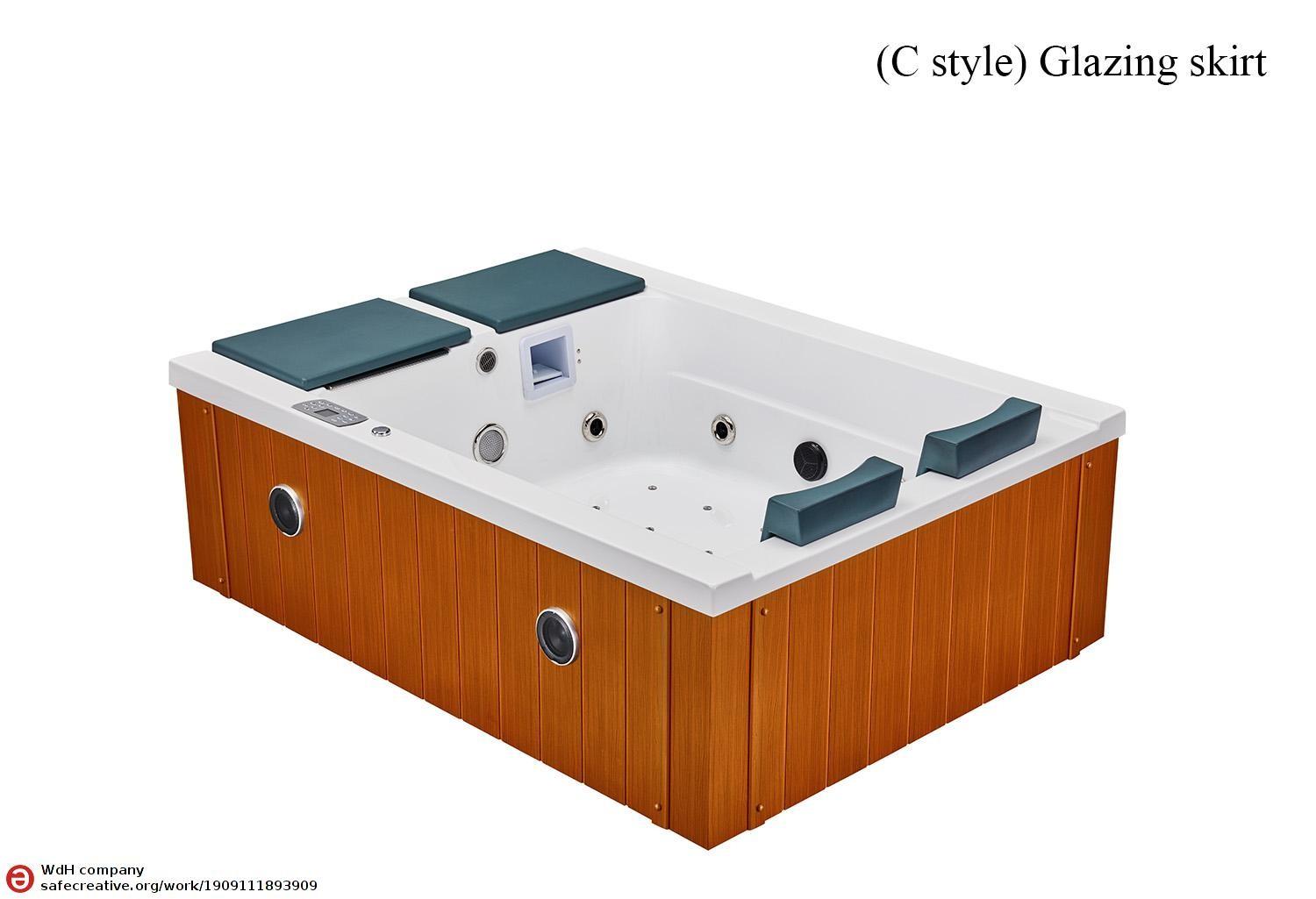 Vasca idromassaggio da esterno jacuzzi Crystal