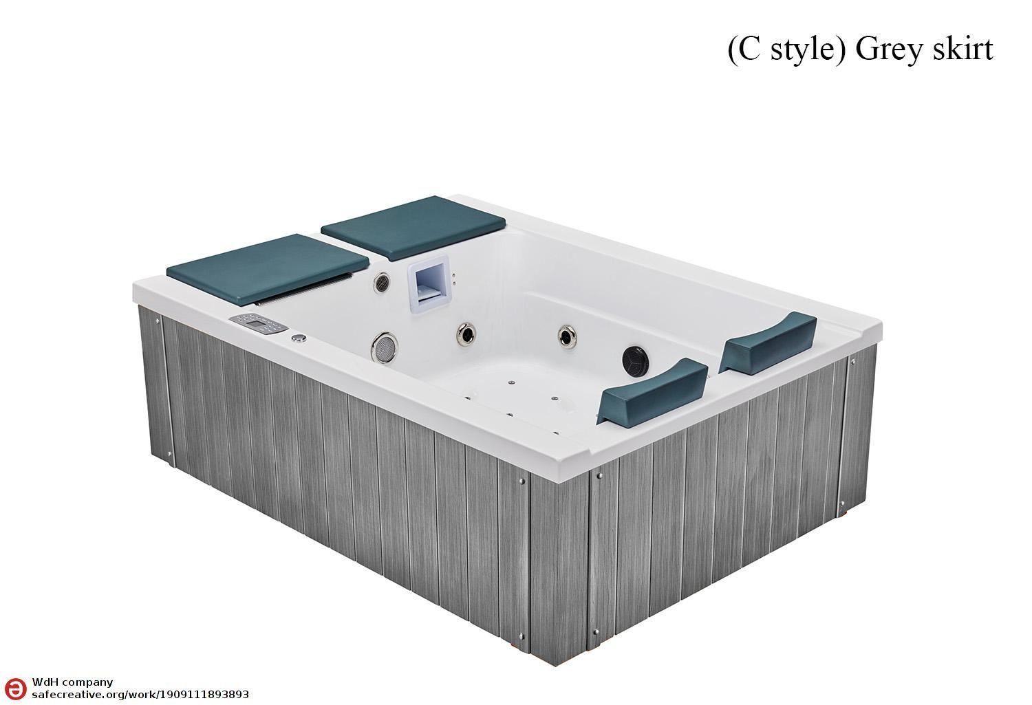 Vasca idromassaggio da esterno jacuzzi Crystal