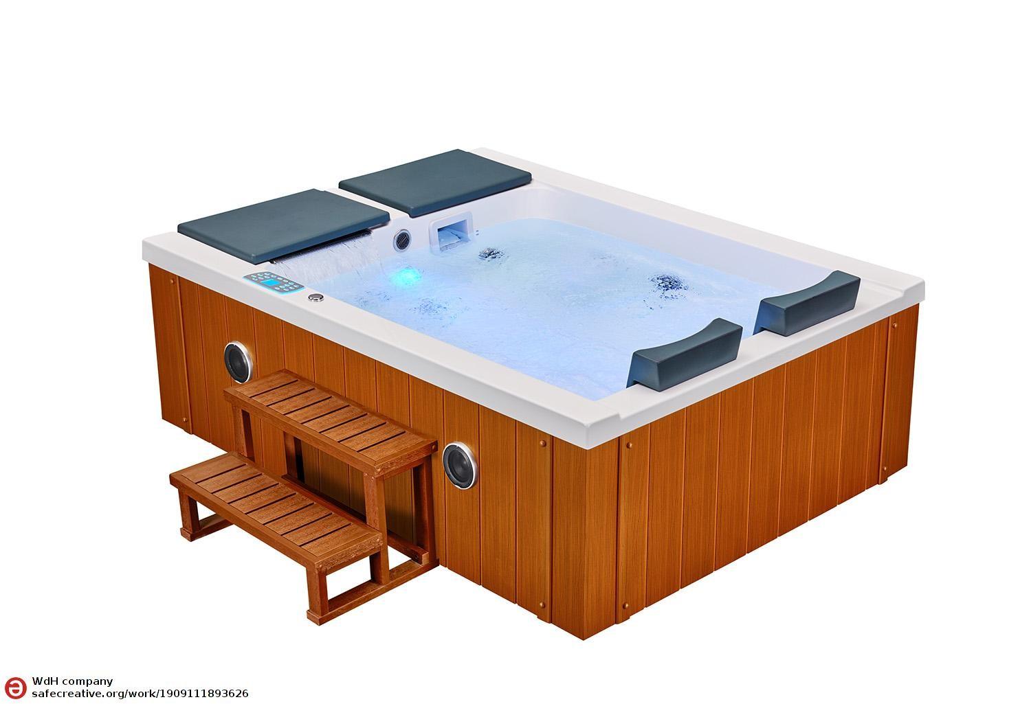 Vasca idromassaggio da esterno jacuzzi Crystal