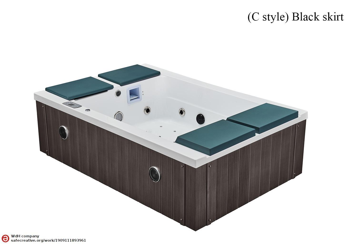 Vasca idromassaggio da esterno jacuzzi Crystal Plus