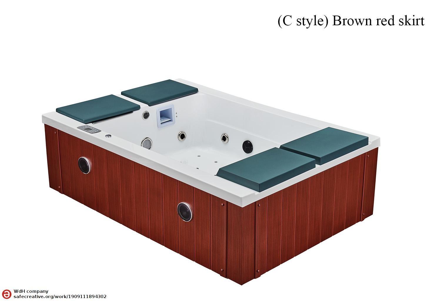 Vasca idromassaggio da esterno jacuzzi Crystal Plus