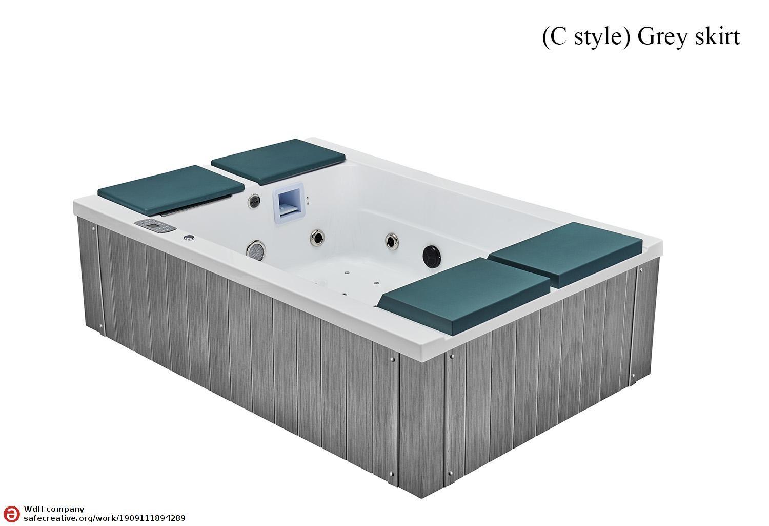 Vasca idromassaggio da esterno jacuzzi Crystal Plus