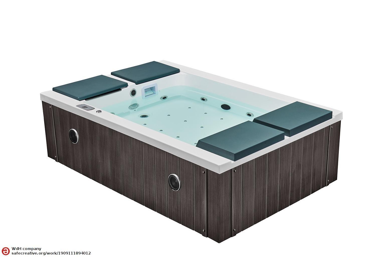 Vasca idromassaggio da esterno jacuzzi Crystal Plus