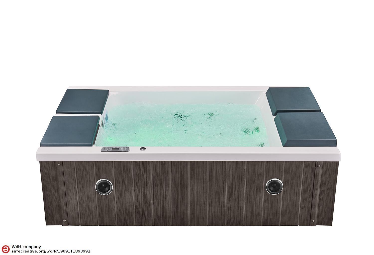 Vasca idromassaggio da esterno jacuzzi Crystal Plus