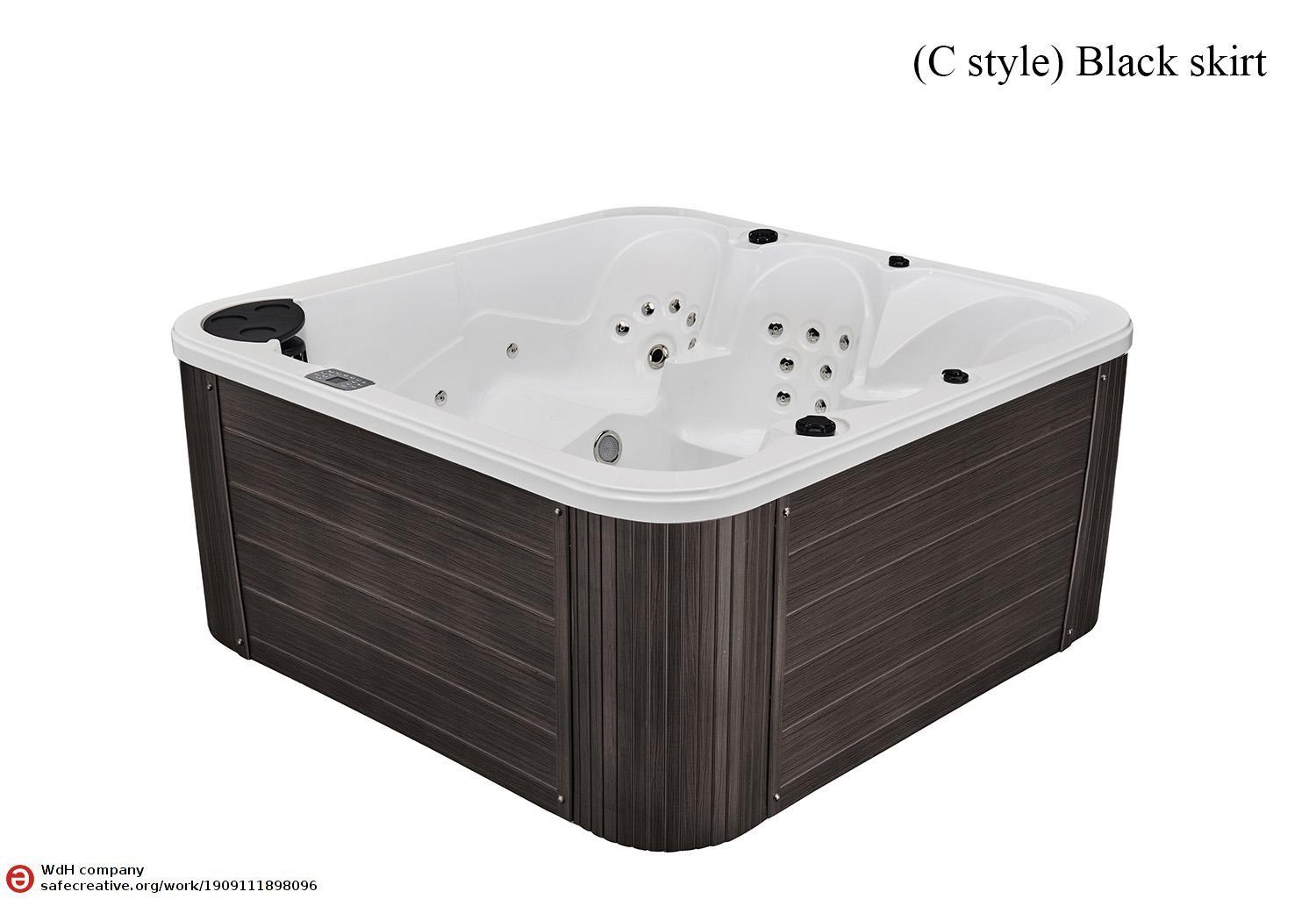 Vasca idromassaggio da esterno jacuzzi Nectar