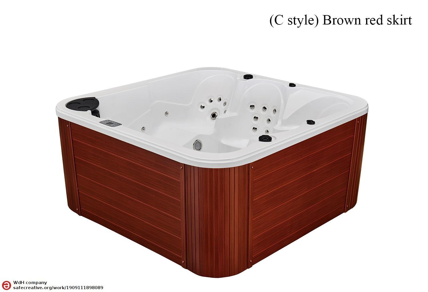 Vasca idromassaggio da esterno jacuzzi Nectar