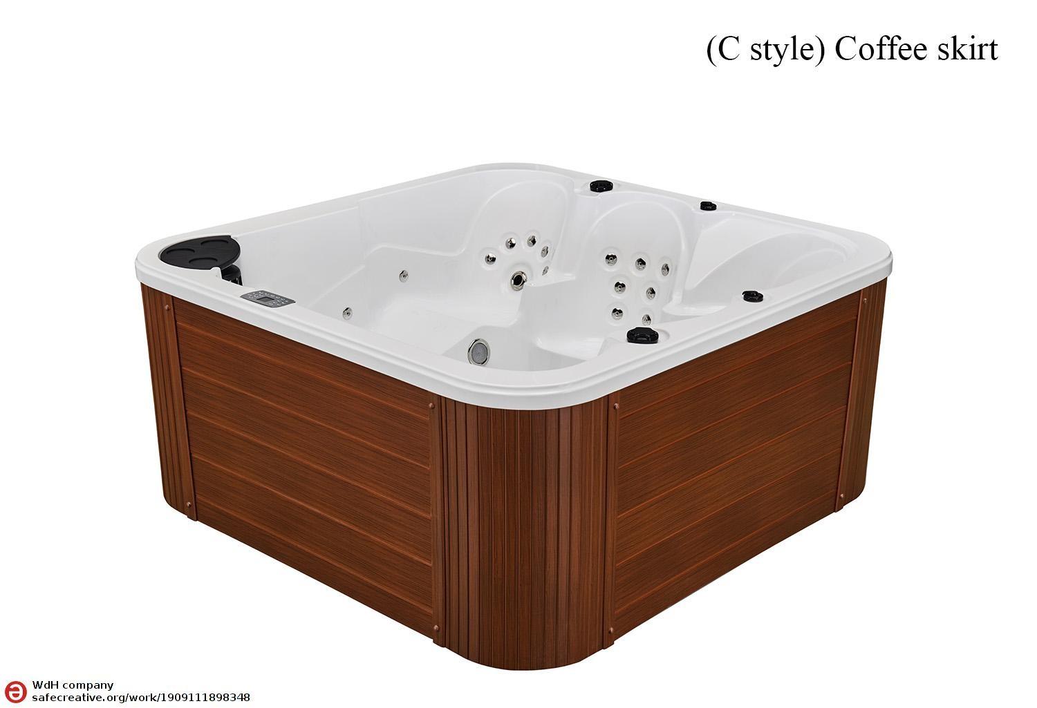 Vasca idromassaggio da esterno jacuzzi Nectar