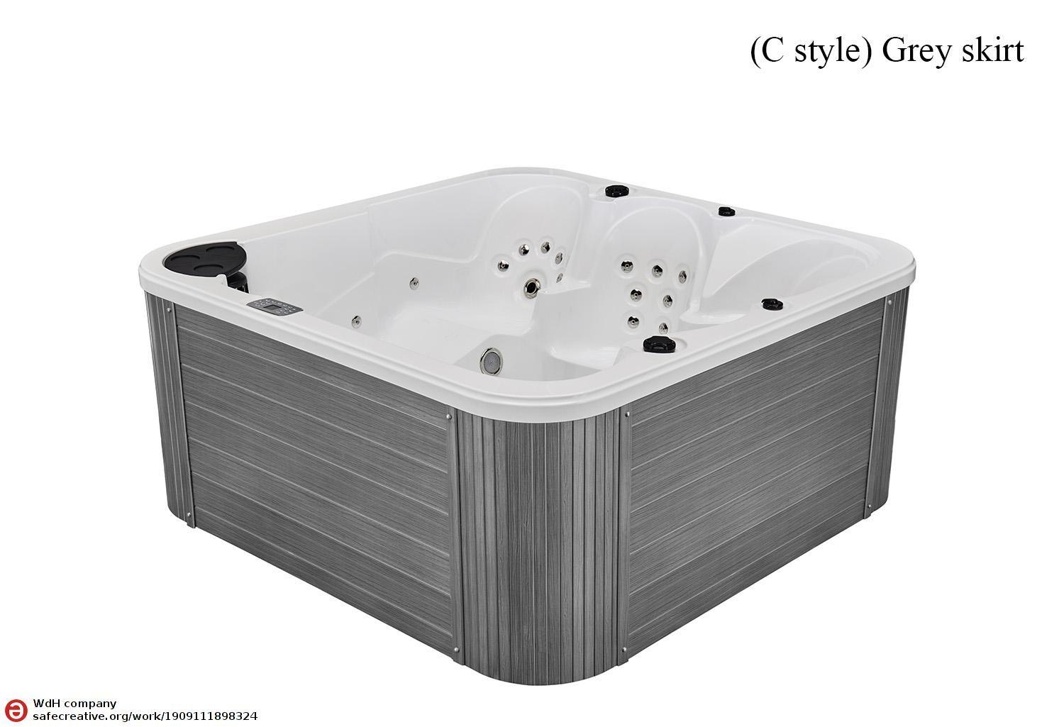 Vasca idromassaggio da esterno jacuzzi Nectar