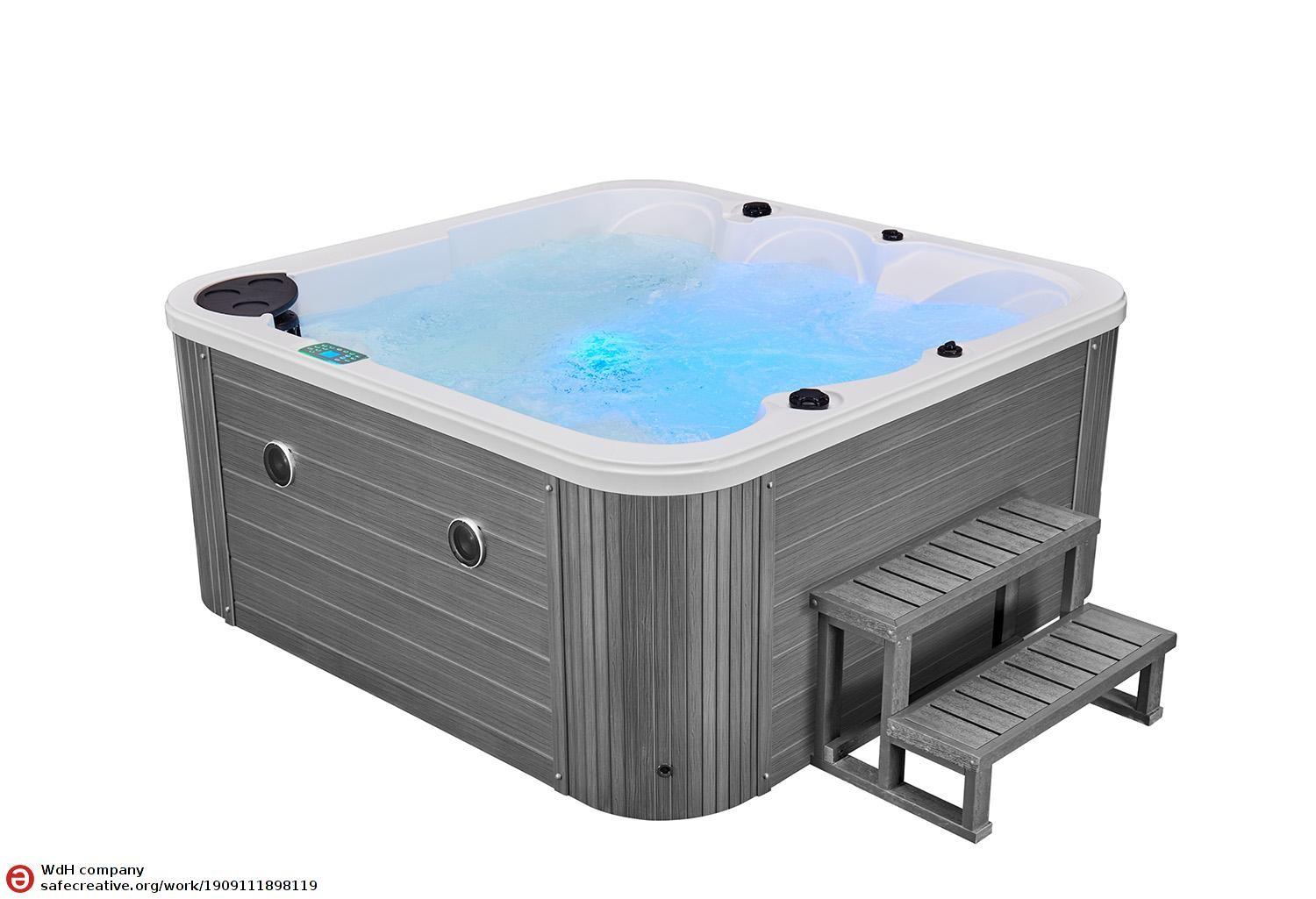 Vasca idromassaggio da esterno jacuzzi Nectar