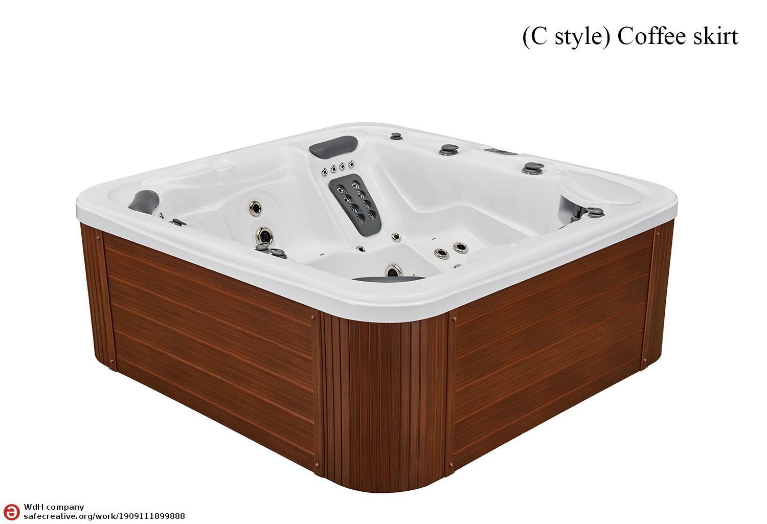 Vasca idromassaggio da esterno jacuzzi Nova