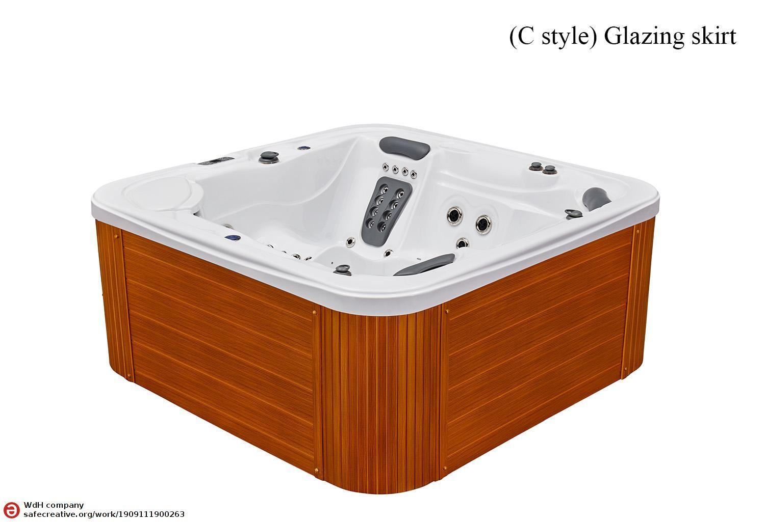 Vasca idromassaggio da esterno jacuzzi Serenade