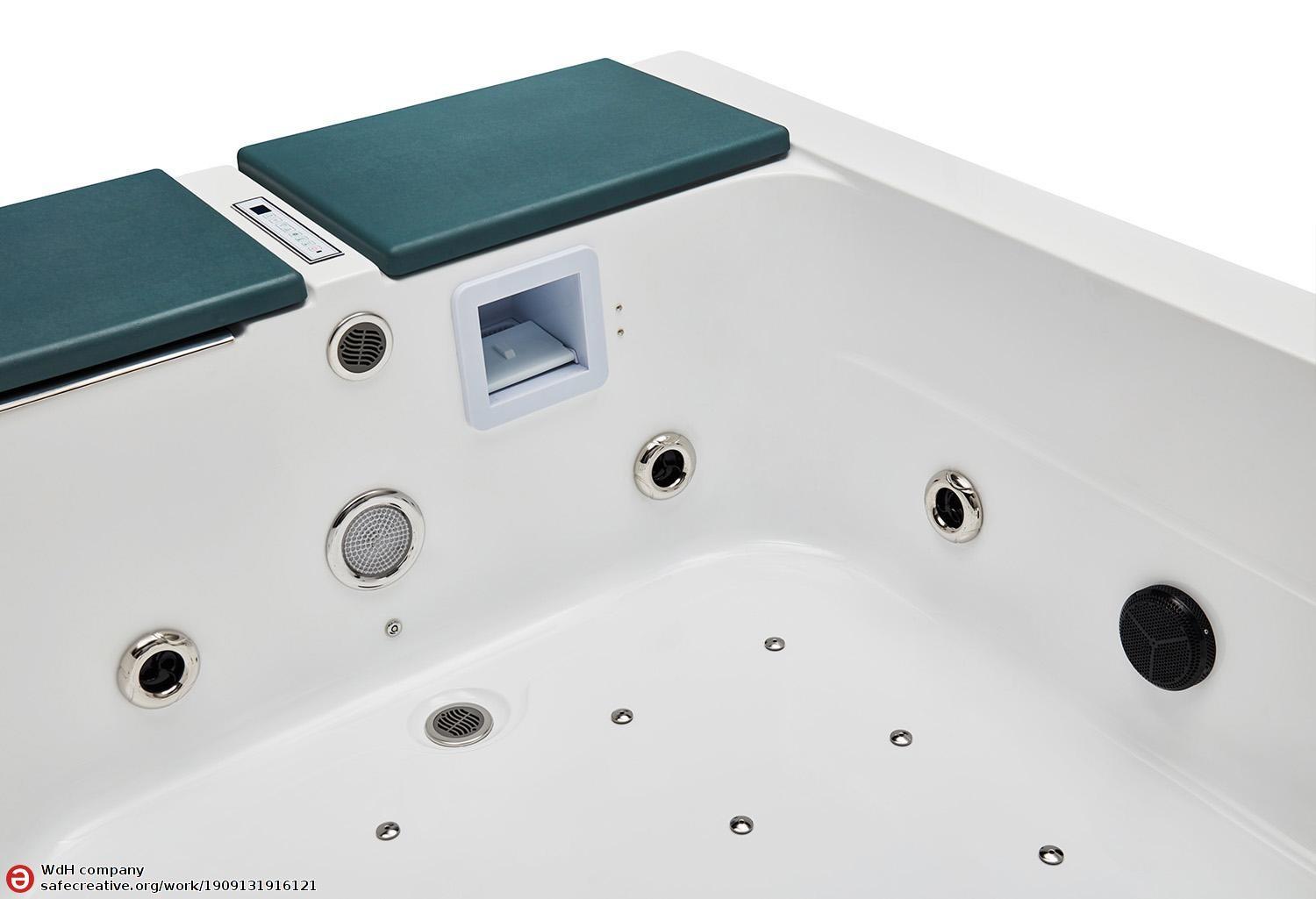 Vasca idromassaggio da esterno jacuzzi Crystal "Low Cost"