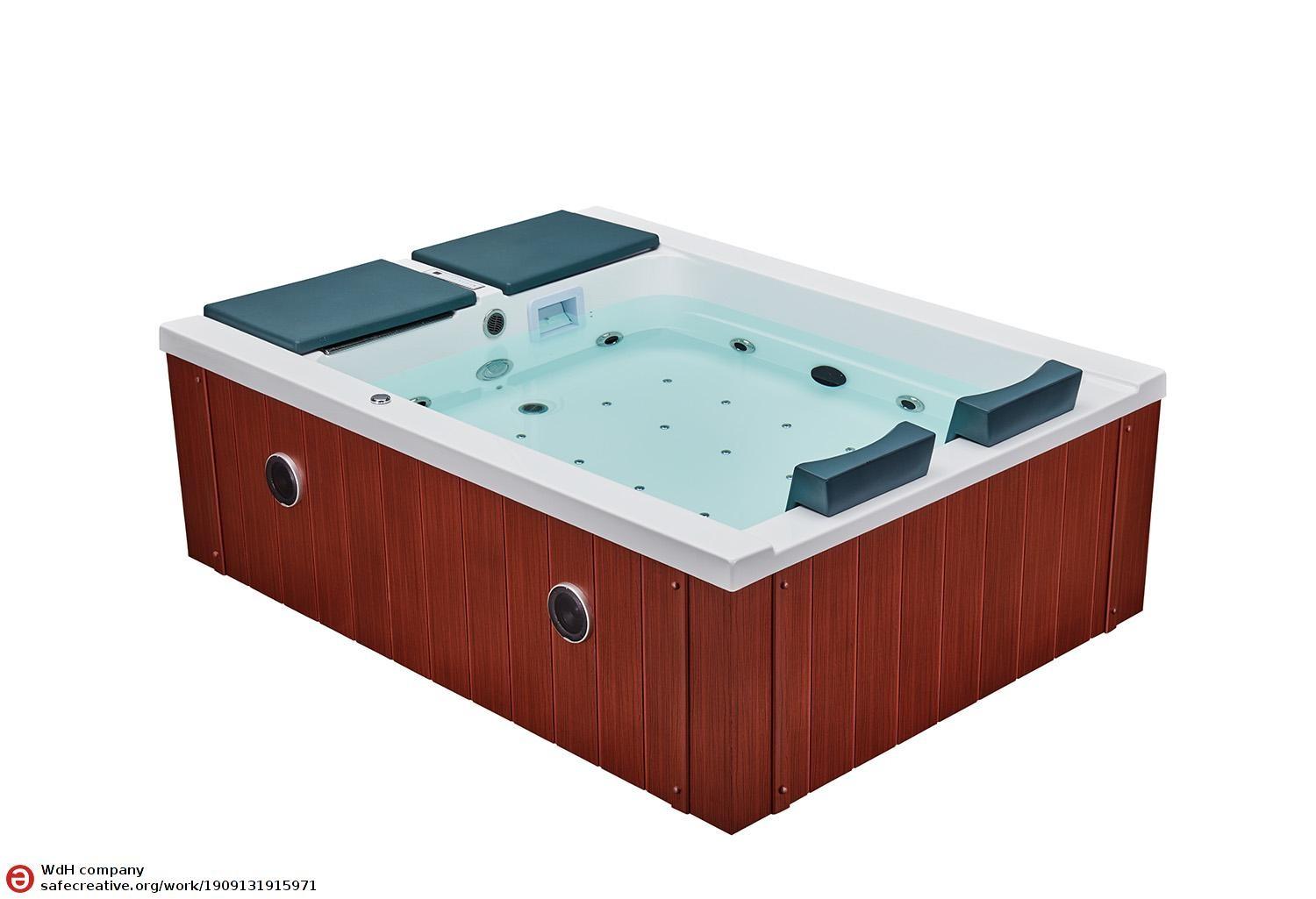 Vasca idromassaggio da esterno jacuzzi Crystal "Low Cost"