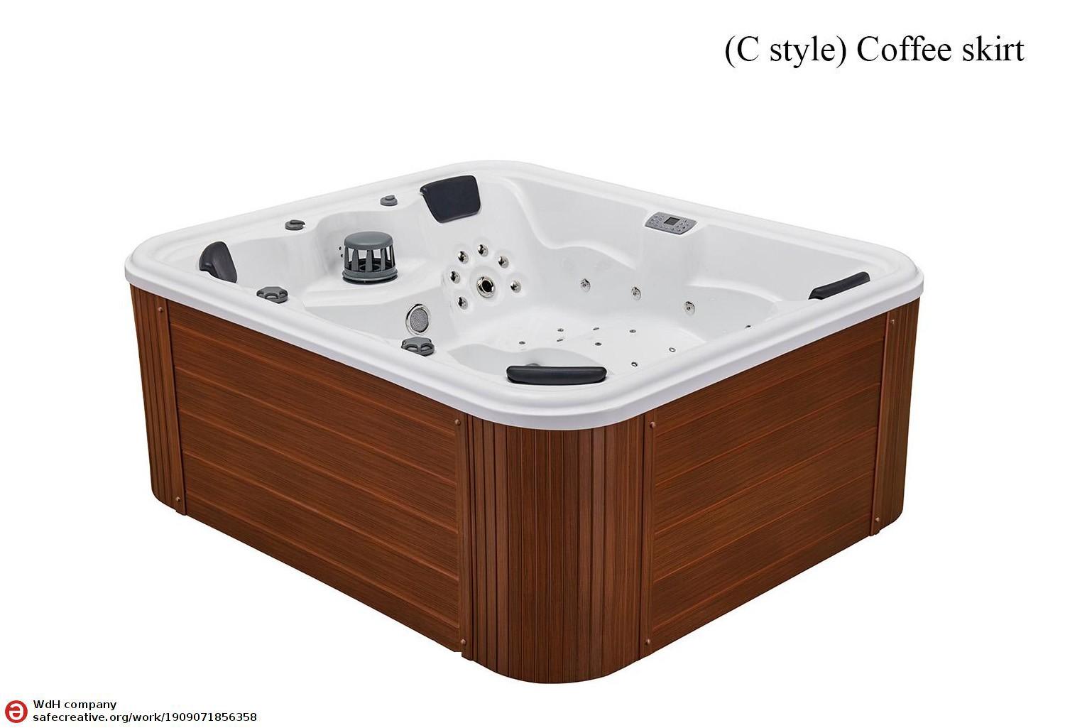 Vasca idromassaggio da esterno jacuzzi Coral